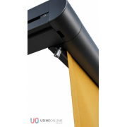 Store Banne Sur Pieds Avec Lambrequin Enroulable Sortie Treuil