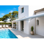 Stores bannes 4x2 terrasse piscine