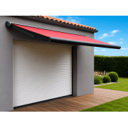 Store Banne Solaire Rouge