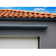 Store Banne Solaire Avec Panneau Solaire Déporté Même Teinte