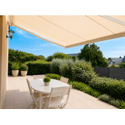Store banne toile sable