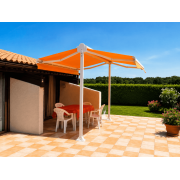 Store double pente orange