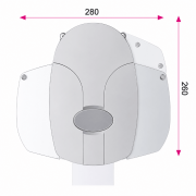 Dimensions coffre intégral fermé étanche