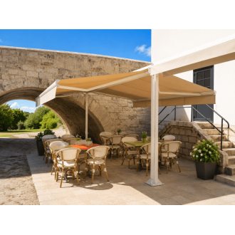 Store Double Pente Solaire 265 4X2