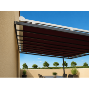Store de toit sur pergola aluminium