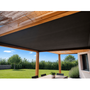 Store de toit pour pergola bois