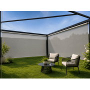 Store à Guide pour pergola micro-perforé SWK M654 Grey