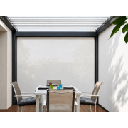 Store ZIP Latéral sur Pergola Bioclimatique