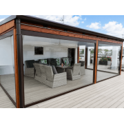  	Store ZIP Transparent Intégral Manuel pour Pergola