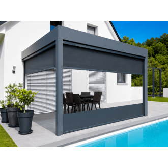 Store ZIP Solaire Cristal Panoramique 4m