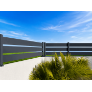Pièces Détachées pour Clôture Aluminium Ajourée Lames 150x20mm & 100x20mm 