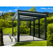 Paroi Fixe Vitrée 2.8m Pergola 