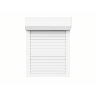 Volet roulant coffre extérieur pvc blanc