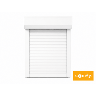 Volet roulant SOMFY tablier pvc coffre extérieur
