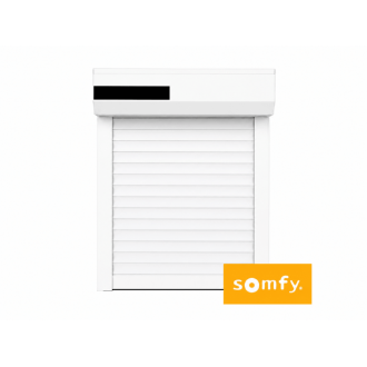 Volet roulant Solaire Somfy tablier pvc coffre extérieur