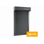 Volet roulant aluminium SOMFY ral 7016