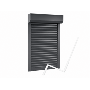 Volet roulant aluminium manuel gris antracite 7016