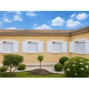 x4 Volets roulants alu solaires Telco 1.26x1.18m