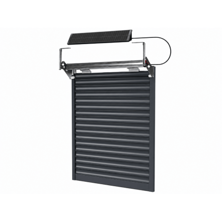 Volet roulant aluminium somfy solaire sans coffre (pose dans coffre existant)