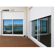 Volet roulant aluminium somfy solaire sans coffre (pose dans coffre existant)