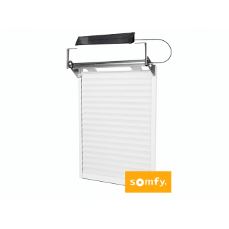 Volet roulant solaire Somfy sans coffre (pose dans coffre existant) tablier pvc