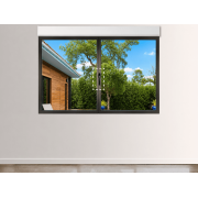 Fenêtre Aluminium 2 Vantaux (option Ferrage Invisible) avec Volet Roulant Intégré