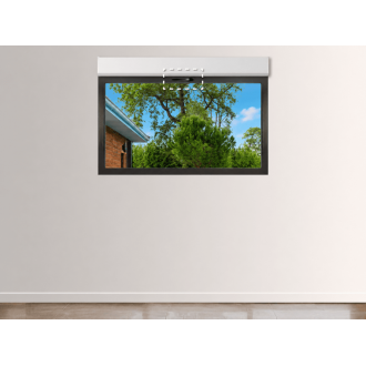 Châssis à Soufflet Aluminium (option Ferrage Invisible) avec Volet Roulant Intégré