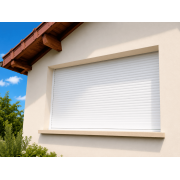  	Fenêtre PVC 3 Vantaux avec Volet Roulant Intégré Fermé