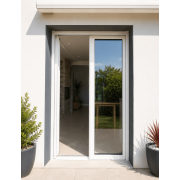 Porte-Fenêtre PVC 2 Vantaux Sans Soubassement