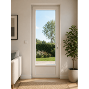 Porte-Fenêtre PVC 1 Vantail avec Soubassement