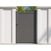 Portillon Aluminium plein Anais