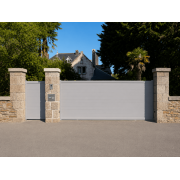 Portillon Aluminium plein Anais