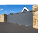 Portail Coulissant Aluminium Estelle Plein Manuel ou Électrique (Moteur Somfy ou Nice) Sur Mesure