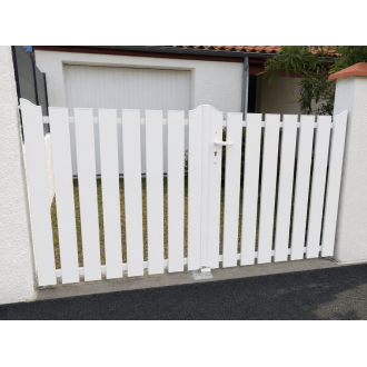 Portail PVC Battant 2.49x1.25m