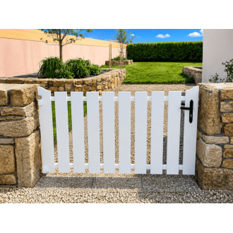 Portillon PVC Castel Forme Droit