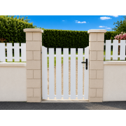 Portillon PVC Castel Forme Droit