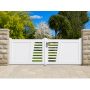 Portail PVC Battant Plage