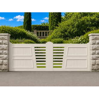 Portail PVC Coulissant Man