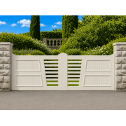 Portail PVC Coulissant Man