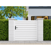 Portillon PVC Mel Lames Horizontales