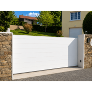 Portail PVC Coulissant Mont