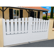 Portail PVC Battant Phox 3.45 x 1.74 m