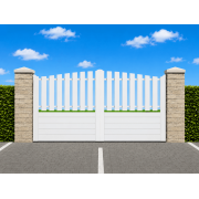 Portail PVC Phox Forme Droit