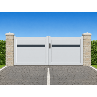 Portail PVC Battant Pré