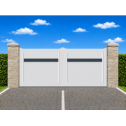 Portail PVC Coulissant Pré