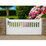 Portillon PVC Suza Forme Droit