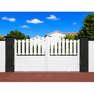 Portail PVC Phox Forme Droit