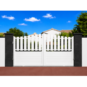 Portail PVC Phox Forme Droit