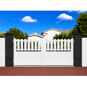 Portail PVC Phox Forme Droit