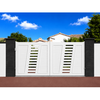 Portail PVC Coulissant Pesc